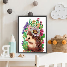 Load image into Gallery viewer, Diamond Painting - Partial Special Shaped - hedgehog (30*40CM)
