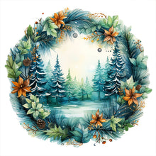 Load image into Gallery viewer, Diamond Painting - Full Round - Christmas tree ring (40*40CM)
