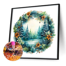 Load image into Gallery viewer, Diamond Painting - Full Round - Christmas tree ring (40*40CM)
