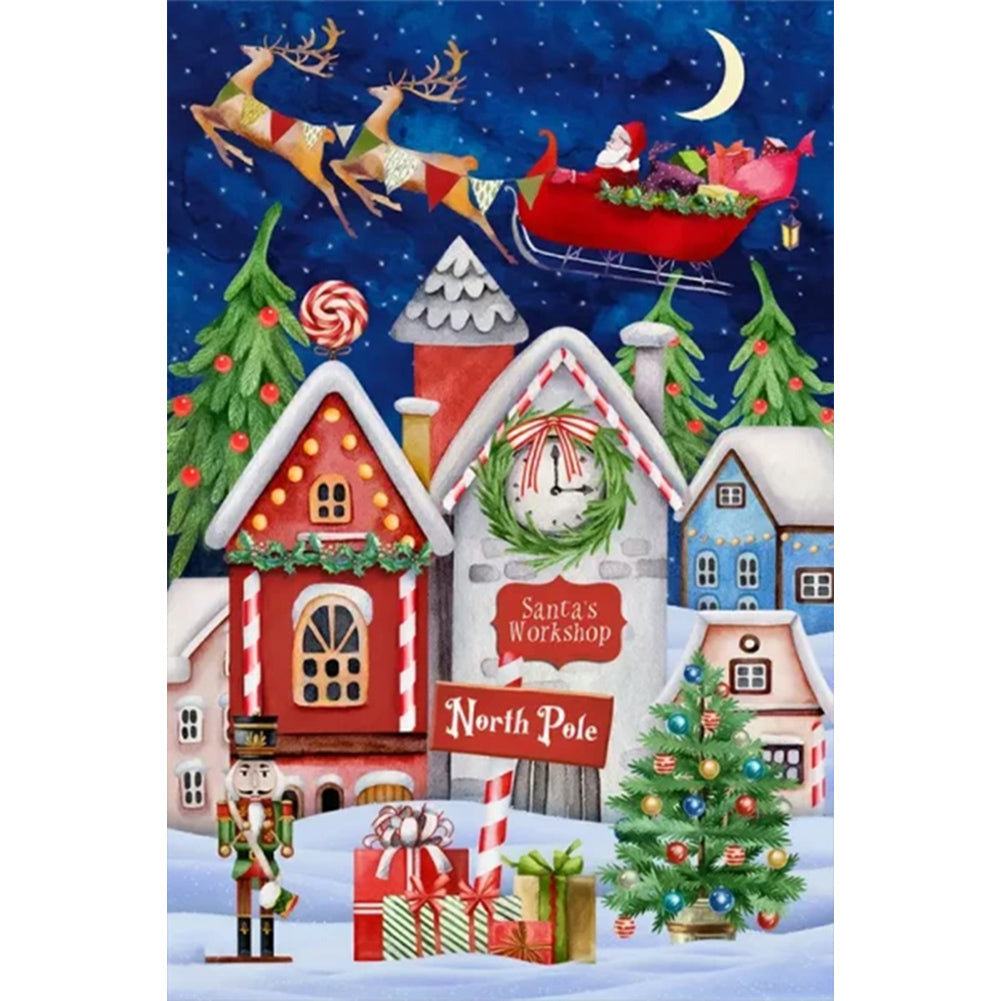 Diamond Painting - Full Round - Christmas Jacket Rider (40*60CM)
