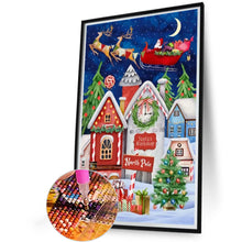 Load image into Gallery viewer, Diamond Painting - Full Round - Christmas Jacket Rider (40*60CM)
