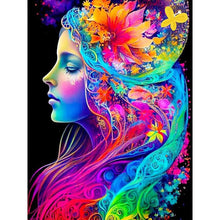Load image into Gallery viewer, Diamond Painting - Full Round - daughter of nature (30*40CM)
