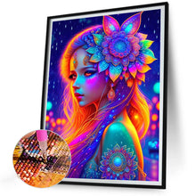 Load image into Gallery viewer, Diamond Painting - Full Round - daughter of nature (30*40CM)
