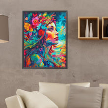 Load image into Gallery viewer, Diamond Painting - Full Round - daughter of nature (30*40CM)
