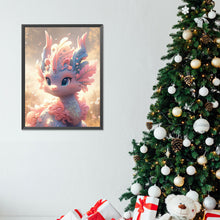 Load image into Gallery viewer, Diamond Painting - Full Round - Little dragon on the grassland (30*40CM)
