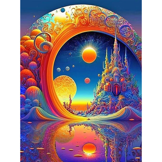 Diamond Painting - Full Round - fantasy wonderland (30*40CM)