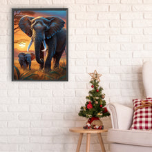 Load image into Gallery viewer, Diamond Painting - Full Round - elephant (30*40CM)
