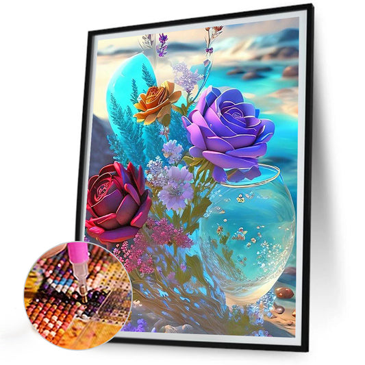 Diamond Painting - Full Round - seaside romance (30*40CM)