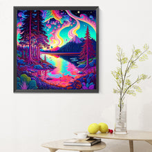 Load image into Gallery viewer, Diamond Painting - Full Round - Step onto the Rainbow Bridge (30*30CM)
