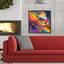 Load image into Gallery viewer, Diamond Painting - Full Round - Rainbow colored wonderland (30*30CM)
