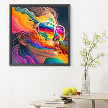 Load image into Gallery viewer, Diamond Painting - Full Round - Rainbow colored wonderland (30*30CM)
