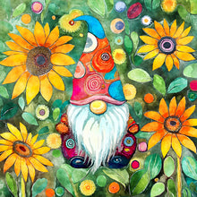 Load image into Gallery viewer, Diamond Painting - Full Round - Garden Gnome (30*30CM)
