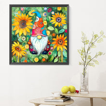 Load image into Gallery viewer, Diamond Painting - Full Round - Garden Gnome (30*30CM)
