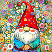 Load image into Gallery viewer, Diamond Painting - Full Round - Garden Gnome (30*30CM)
