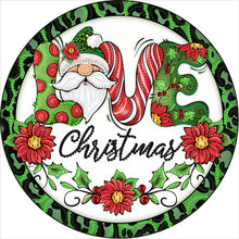 Load image into Gallery viewer, Diamond Painting - Partial Special Shaped - Christmas holiday wreath (30*30CM)
