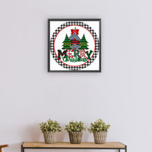 Load image into Gallery viewer, Diamond Painting - Partial Special Shaped - Christmas holiday wreath (30*30CM)
