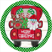 Load image into Gallery viewer, Diamond Painting - Partial Special Shaped - Christmas holiday wreath (30*30CM)
