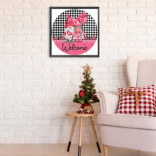 Load image into Gallery viewer, Diamond Painting - Partial Special Shaped - Christmas holiday wreath (30*30CM)
