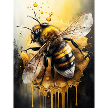 Load image into Gallery viewer, Diamond Painting - Full Round - bee (30*40CM)
