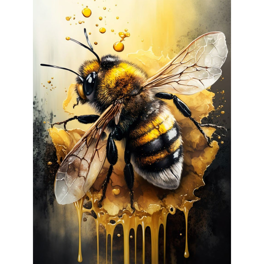 Diamond Painting - Full Round - bee (30*40CM)