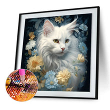 Load image into Gallery viewer, Diamond Painting - Full Round - kitten (30*30CM)
