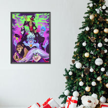 Load image into Gallery viewer, Diamond Painting - Full Round - disney villains (30*40CM)
