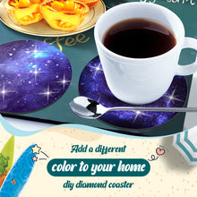 Load image into Gallery viewer, 6PCS Diamond Painting Art Coaster Kit Special Shape Diamond Painting DIY Coaster
