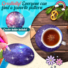 Load image into Gallery viewer, 6PCS Diamond Painting Art Coaster Kit Special Shape Diamond Painting DIY Coaster
