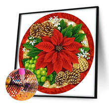 Load image into Gallery viewer, Diamond Painting - Full Round - Christmas floral decorations (40*40CM)

