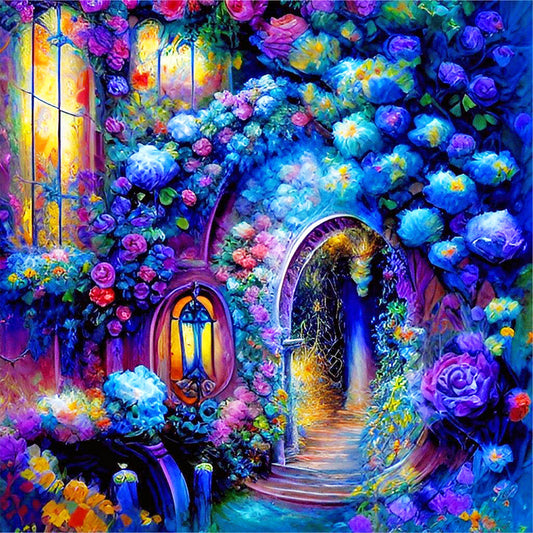 Diamond Painting - Full Round - Serenity flower arrangement (40*40CM)