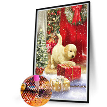 Load image into Gallery viewer, Diamond Painting - Full Round - Christmas dog gifts (40*60CM)
