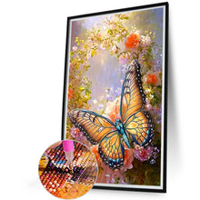 Load image into Gallery viewer, Diamond Painting - Full Round - Christmas fantasy butterfly (40*60CM)
