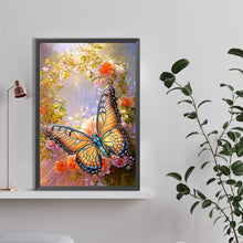 Load image into Gallery viewer, Diamond Painting - Full Round - Christmas fantasy butterfly (40*60CM)
