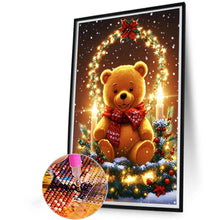 Load image into Gallery viewer, Diamond Painting - Full Round - Christmas teddy bear (40*60CM)

