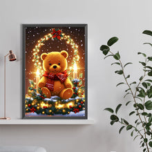 Load image into Gallery viewer, Diamond Painting - Full Round - Christmas teddy bear (40*60CM)
