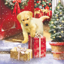 Load image into Gallery viewer, Diamond Painting - Full Round - Christmas dog (40*40CM)
