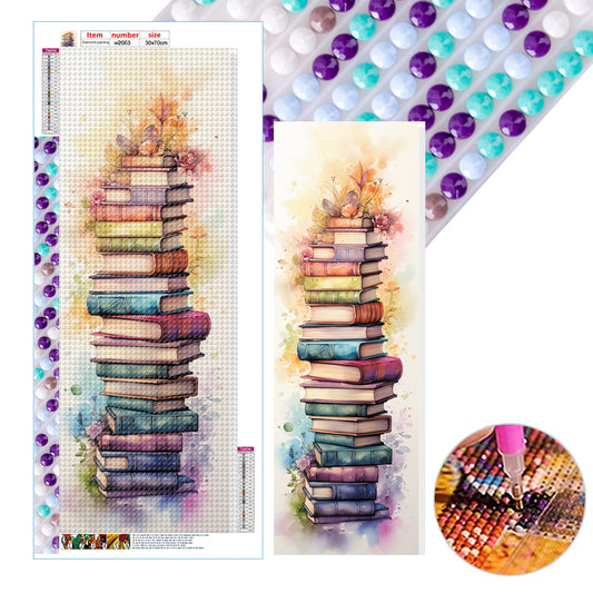 Diamond Painting - Full Round - book ladder (30*70CM)