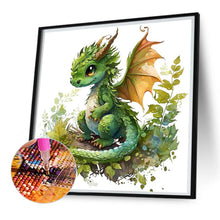 Load image into Gallery viewer, Diamond Painting - Full Square - cute dragon (30*30CM)
