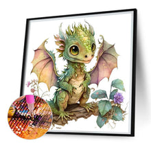Load image into Gallery viewer, Diamond Painting - Full Square - cute dragon (30*30CM)
