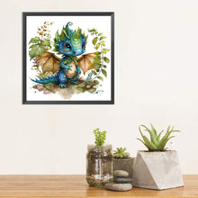 Load image into Gallery viewer, Diamond Painting - Full Square - cute dragon (30*30CM)
