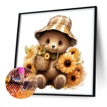 Load image into Gallery viewer, Diamond Painting - Full Square - sunflower bear (30*30CM)
