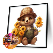 Load image into Gallery viewer, Diamond Painting - Full Square - sunflower bear (30*30CM)
