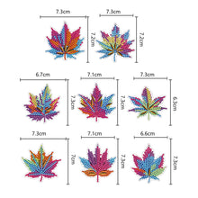 Load image into Gallery viewer, 5/6/8PCS Diamond Art Keyring Flexible Fish Double Sided Wizard Hat Special Shape
