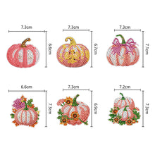 Load image into Gallery viewer, 5/6/8PCS Diamond Art Keyring Flexible Fish Double Sided Wizard Hat Special Shape
