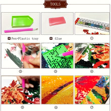 Load image into Gallery viewer, 8PCS Diamond Painting Coasters Kits Special Shape Diamond Painting DIY Coaster
