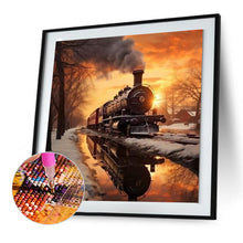 Load image into Gallery viewer, Diamond Painting - Full Round - train (30*30CM)
