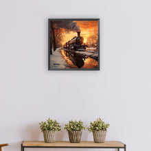Load image into Gallery viewer, Diamond Painting - Full Round - train (30*30CM)
