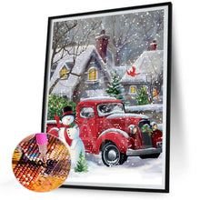 Load image into Gallery viewer, Diamond Painting - Full Round - Christmas snowman (30*40CM)
