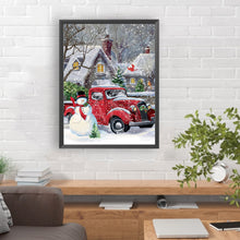 Load image into Gallery viewer, Diamond Painting - Full Round - Christmas snowman (30*40CM)
