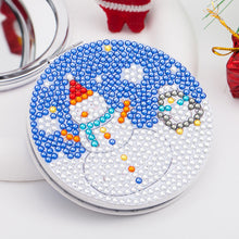 Load image into Gallery viewer, Double Sided Special Shape Diamond Art Mirror Snowman Santa Gift for Women Girls
